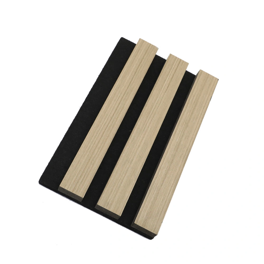 Vigor absorción de sonido decorativo mascota MDF Panel de madera pared acústica