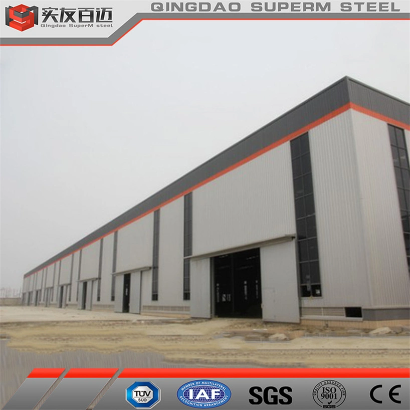 Customized Prefabricated Steel Building Wind Resistant Metal Steel Garage/Multi-Storeys Storage Warehouse/Workshop Building Offices