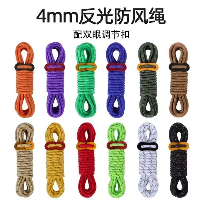 PP/Polyester Twisted Climbing Safety Rope