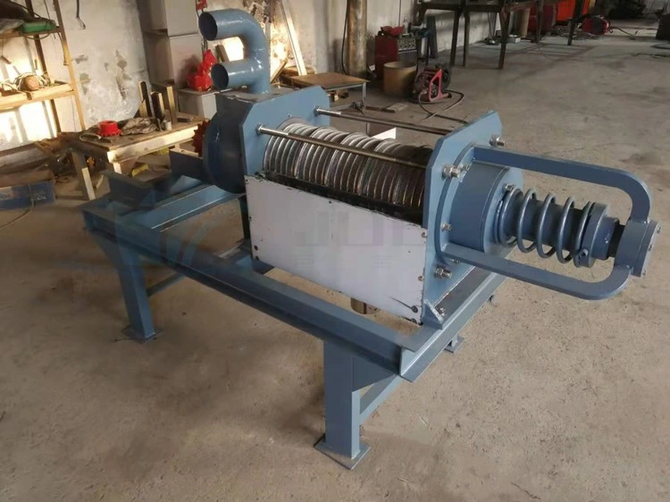 7 Stere/H Horizontal Extrusion Manure Dewatering Machine