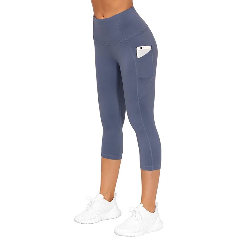 High quality/High cost performance  Factory Made Buttery Soft Four Way Stretch Custom Logo Workout Sports Pants Gym Fitness Yoga Tights for Women