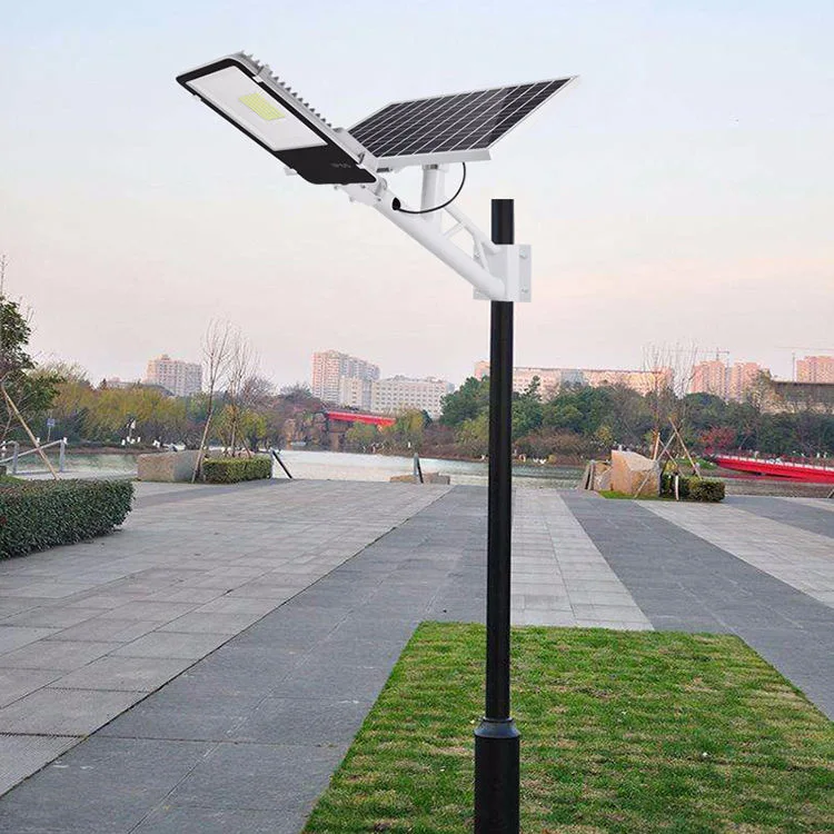 Nouveaux produits Lumière de rue solaire de jardin LED étanche IP65 pour l'extérieur.