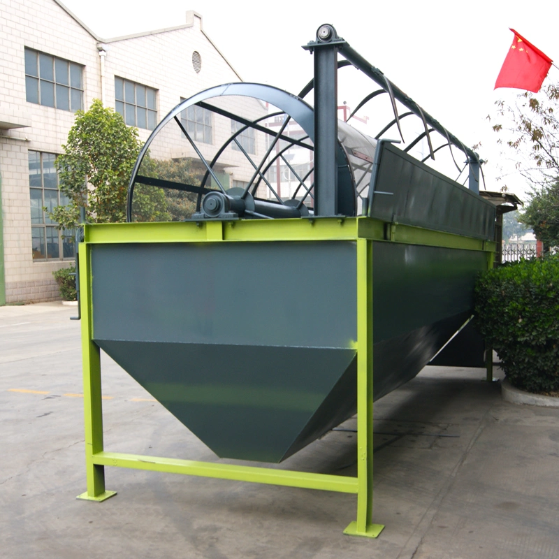 New Self-Cleaning Screening Organic Fertilizer Rotary Drum Compost Sieve Machine