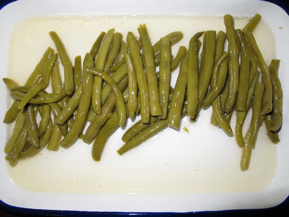 Canned Green Bean in Glass Jar 580ml