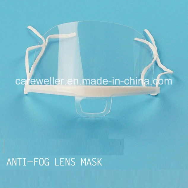 Transparent Plastic Anti-Fog Face Mask (CW-CS604)