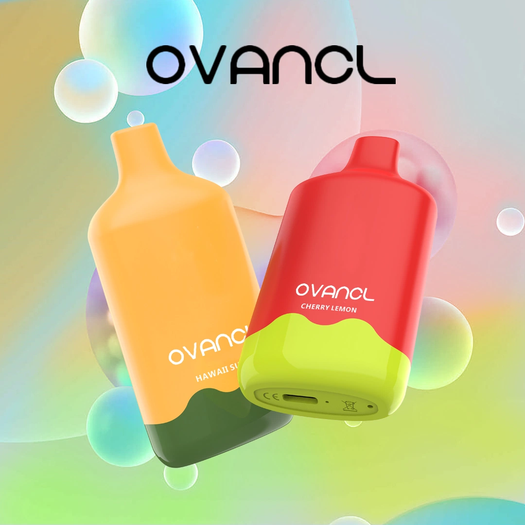 Ovancl 6500 أطواق مصنعي الأجهزة الأصلية لحن التبخير المخصص للمدخنين خرطوشة القرد التخلص من الجملة I Vape نيكوتين سجائر E الحرة