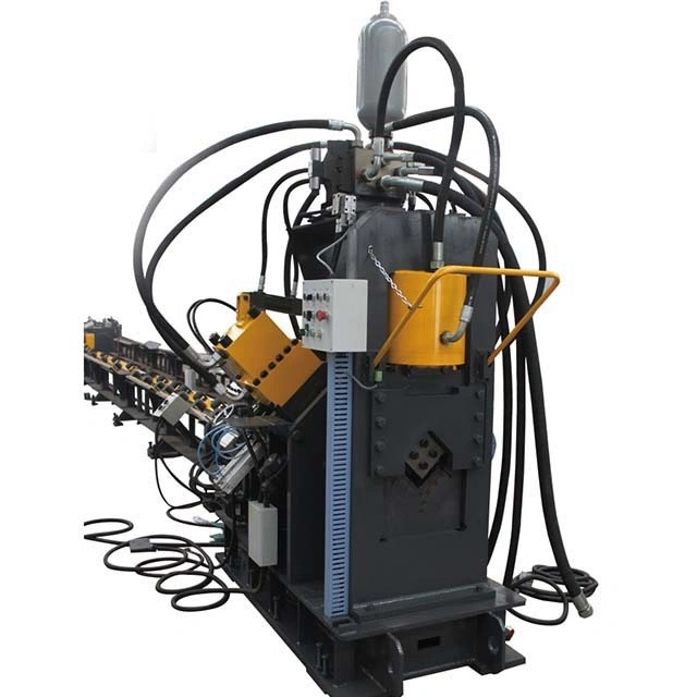 Máquina de corte de punzonado de acero angular CNC con calidad profesional