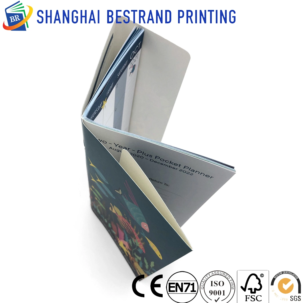 High End Luxurious Low Price Note Pad Printing with Elastic Band