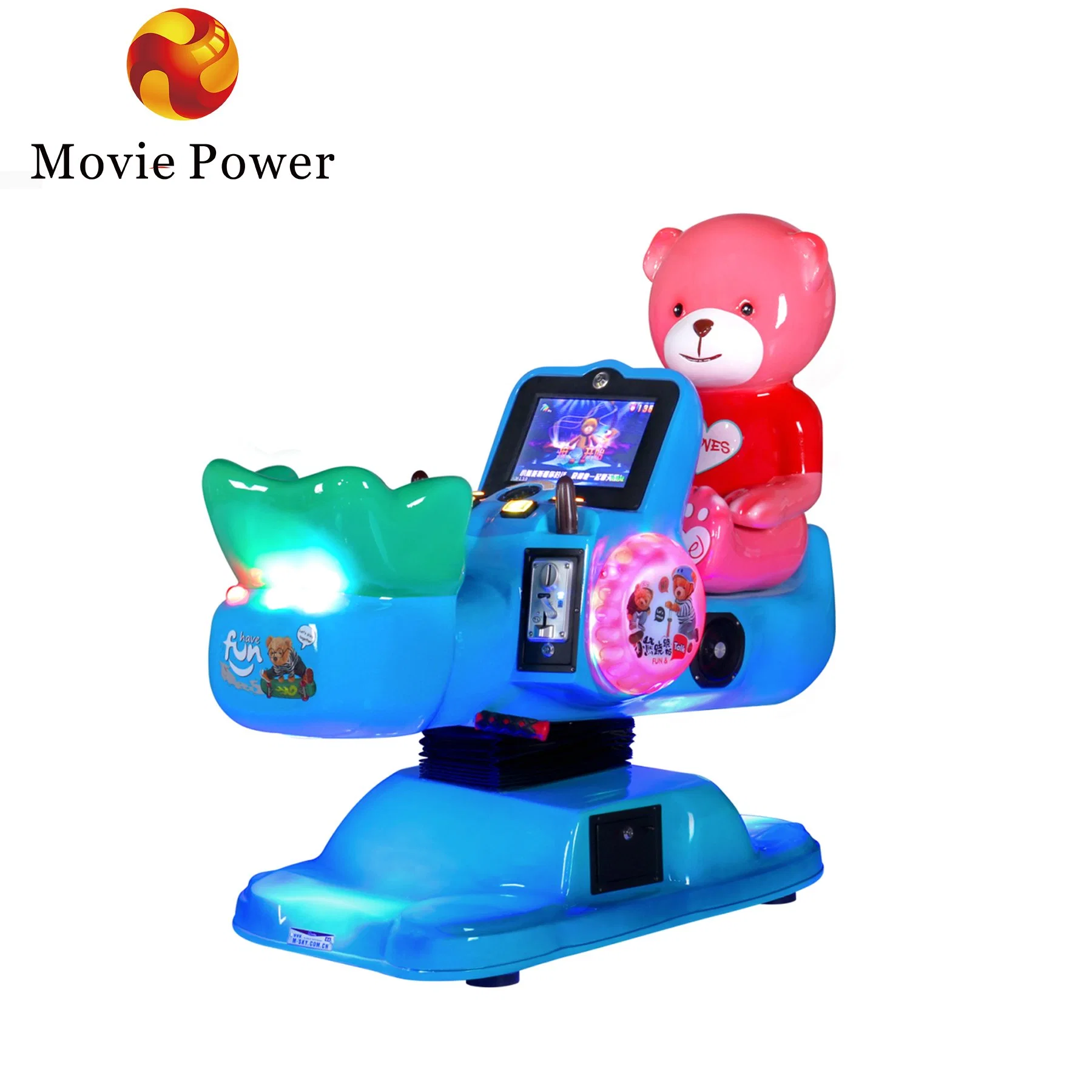 Amusement Park Equipment Game Ride Indoor Kids Electric Rides Seesaw Game Machines