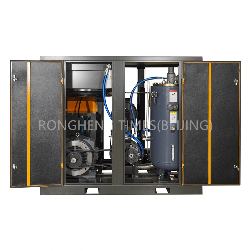 China Customized Bohai Brand Industrial Low Pressure Screw Air Compressor Is Suitable for All Kinds of Cement Plant Mixing Stations and Powder Material Places