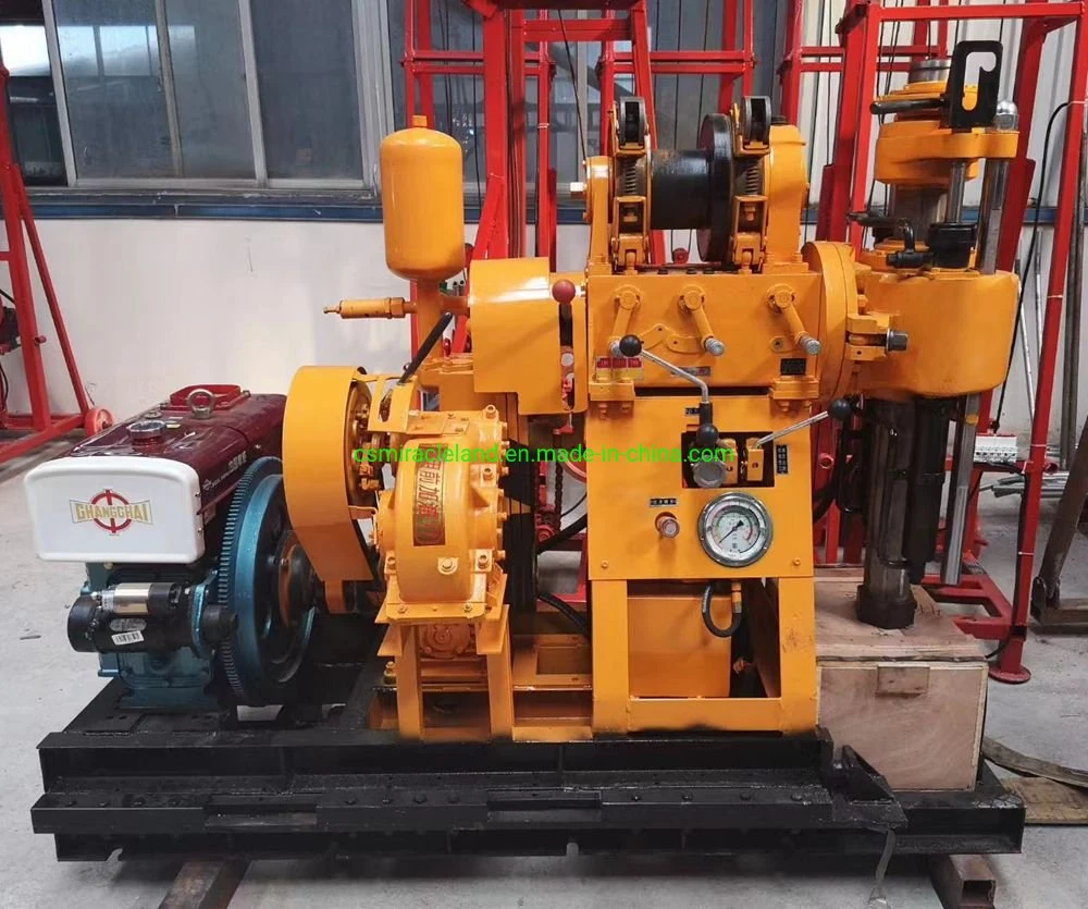 Hydraulic Portable Geological Engineering Diamond Borehole Core Drill Rig (XY-180)