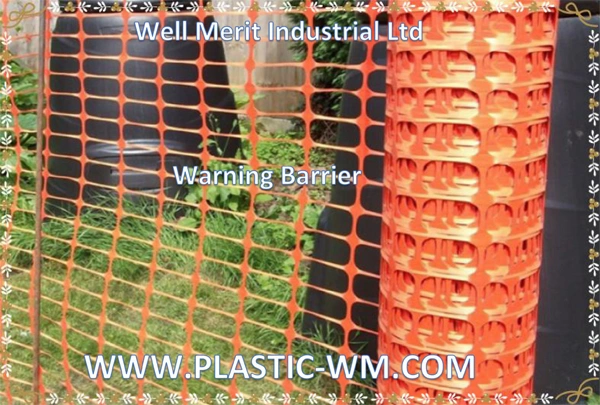 Orange Plastic Fence Mesh Netting Traffic Warning Barrier