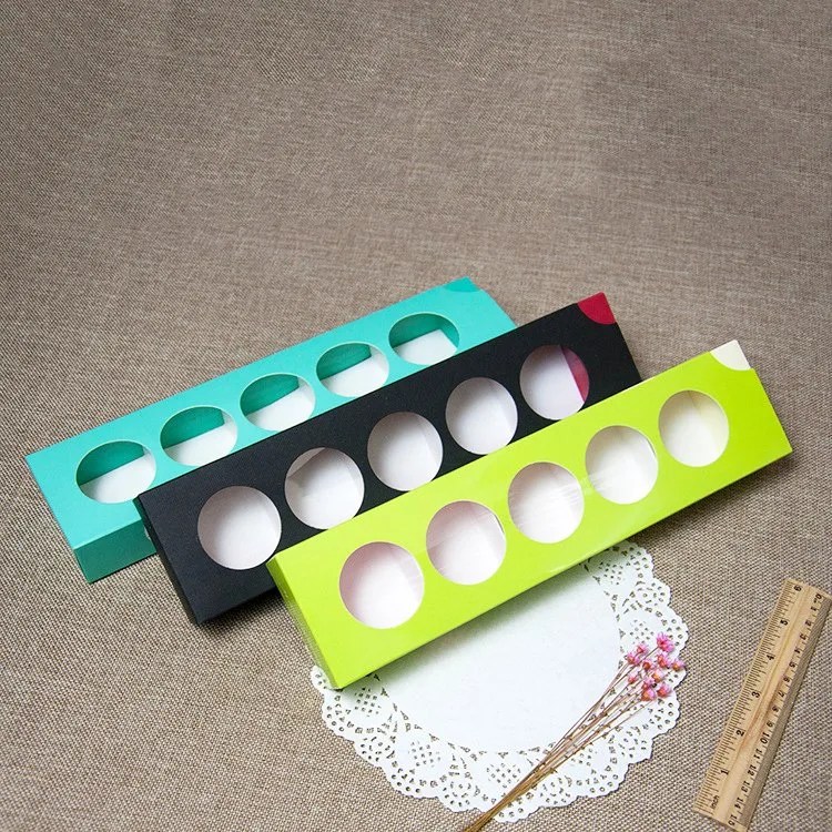 Wholesale/Supplier Macaron Box Plastic Packing Macaron with Low MOQ