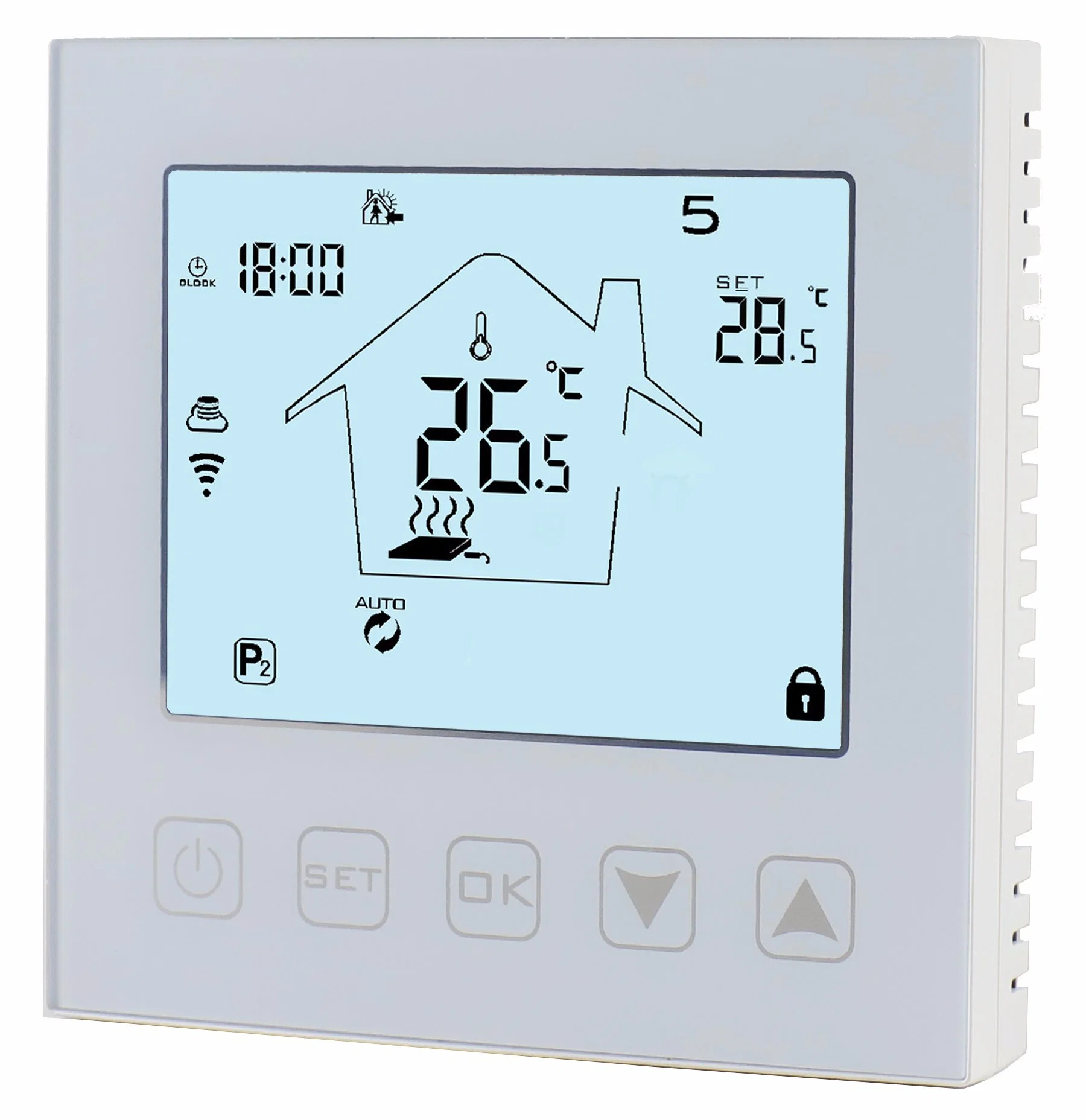 جهاز تنظيم درجة الحرارة الكهربائي 50%0FF WiFi حراسات الحرارة رقم التحكم في درجة الحرارة