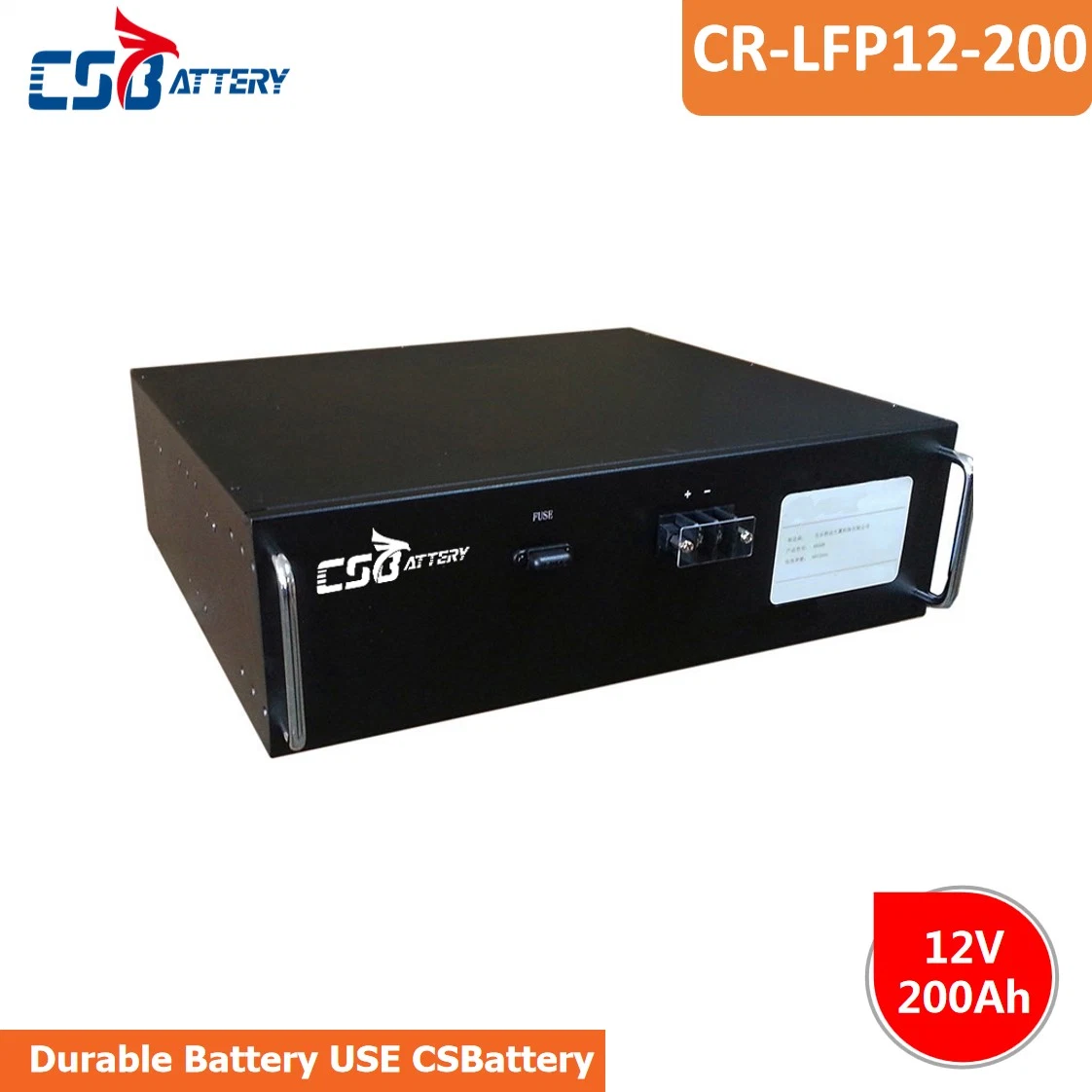 Csbattery 12V100AH CE38.3 de la ONU de Alta Calidad Certificada Solar de ciclo profundo LiFePO4 battery Pack para el almacenamiento de energía solar/Telecomunicaciones/Boo