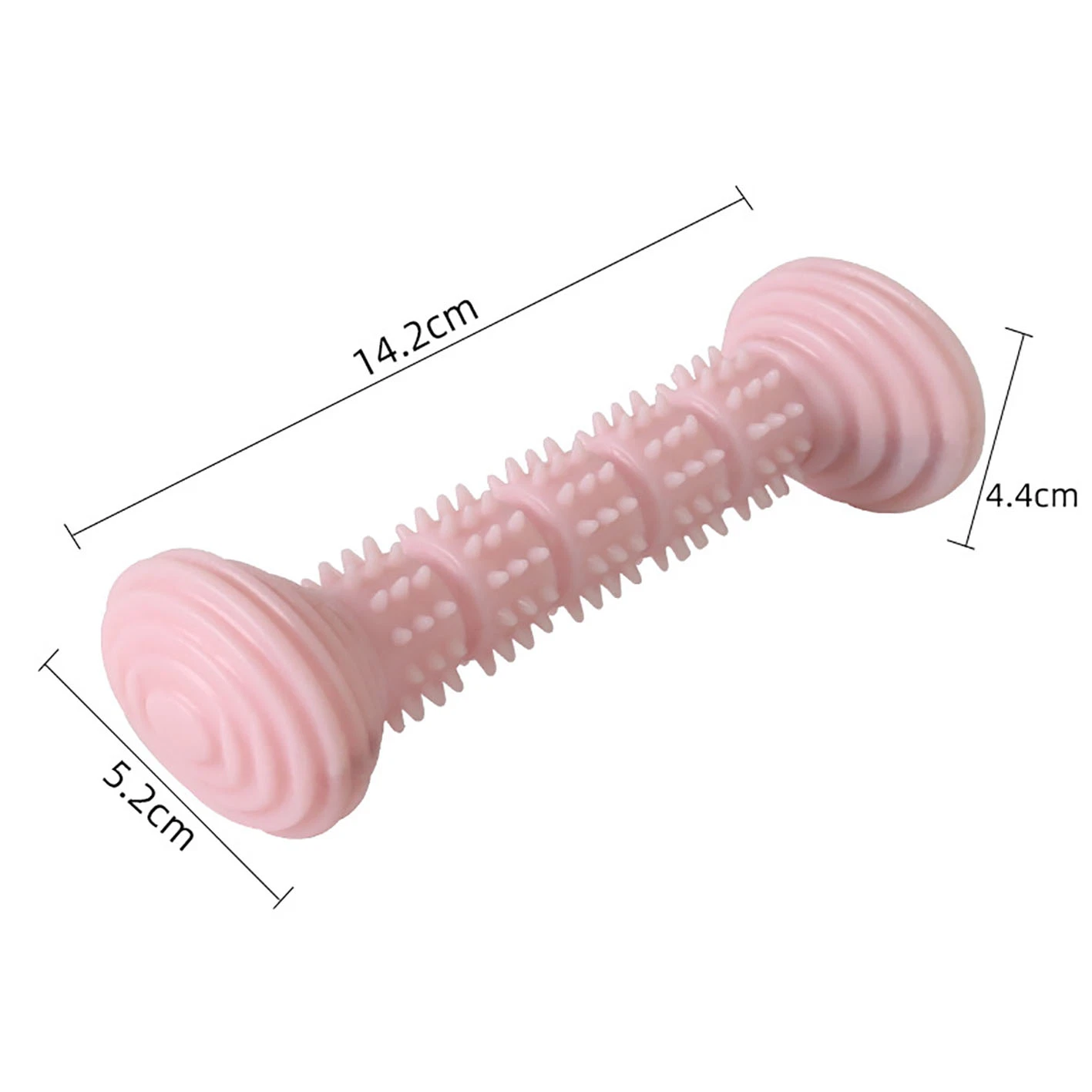 TPR Pet Toy Dog Chewing Toothbrush