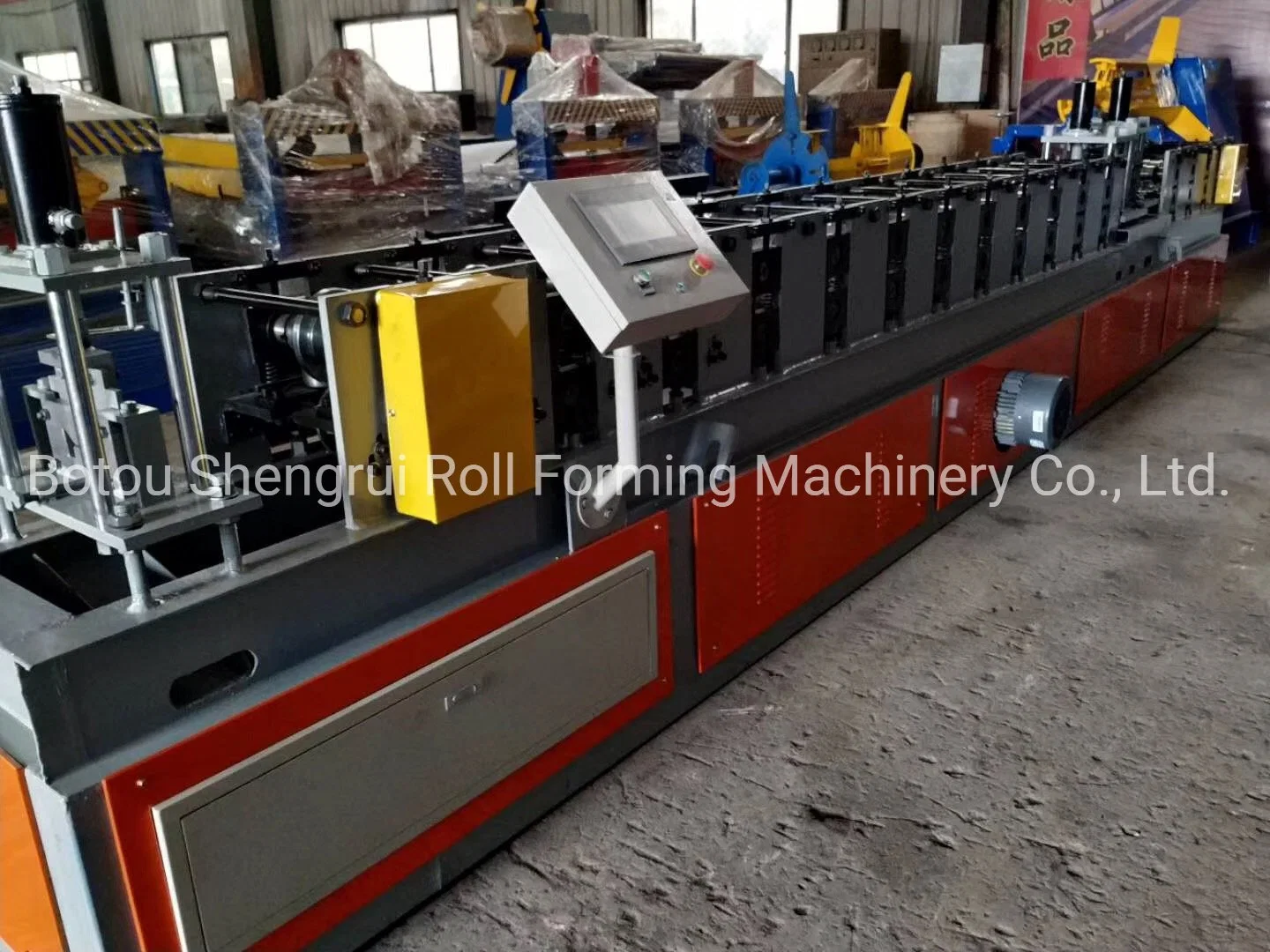 Competitive Price Light Gauge Steel Framing Machine with Hydraulic Punching