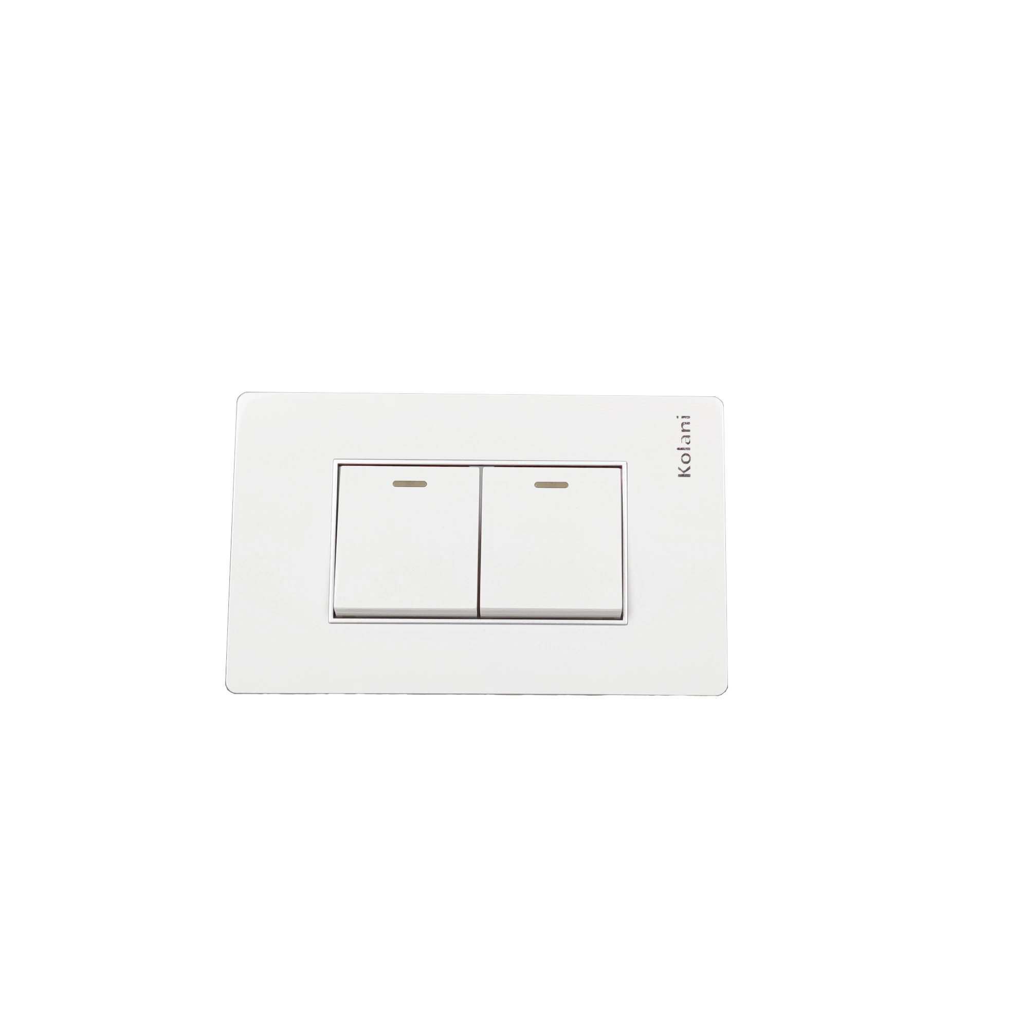 Customized Wall 1 Key Panel Power Light Switch for Commercial