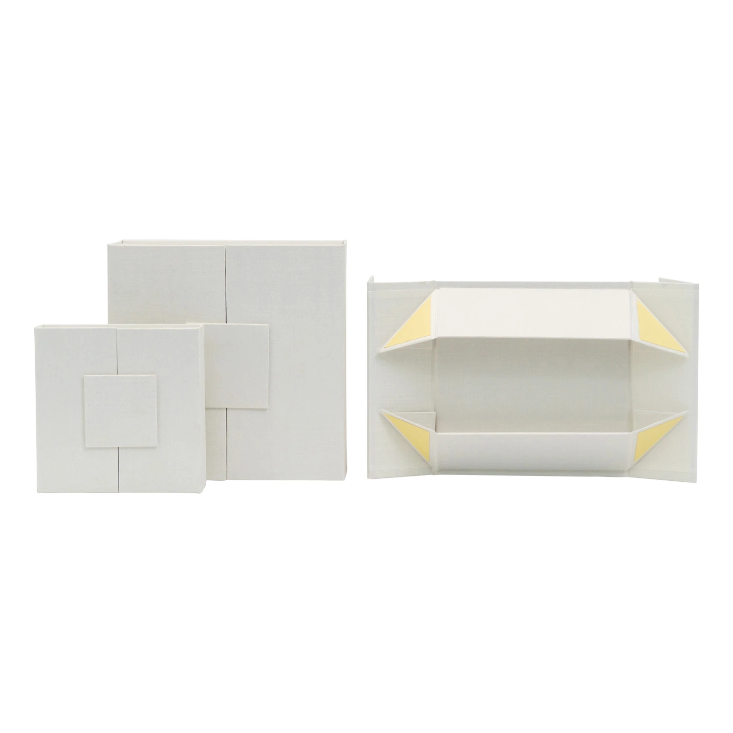 Foldable Square Cardboard Box Magnetic Custom Printed Design Folding Gift Jewelry Wine Cosmetic Mooncake Paper Gift Packaging Box