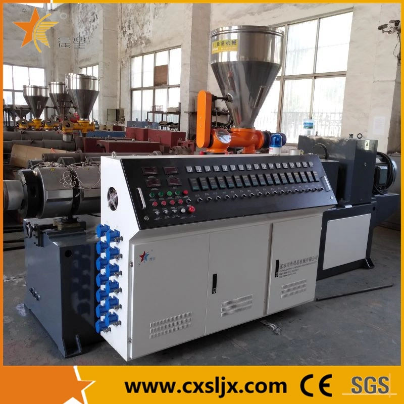 High quality/High cost performance Plastic PVC CPVC UPVC Conduit Garden Tube Extrusion Line/Water Supply Pipe Machine/Cable Laying Making Machine/Plumbing House Making machine