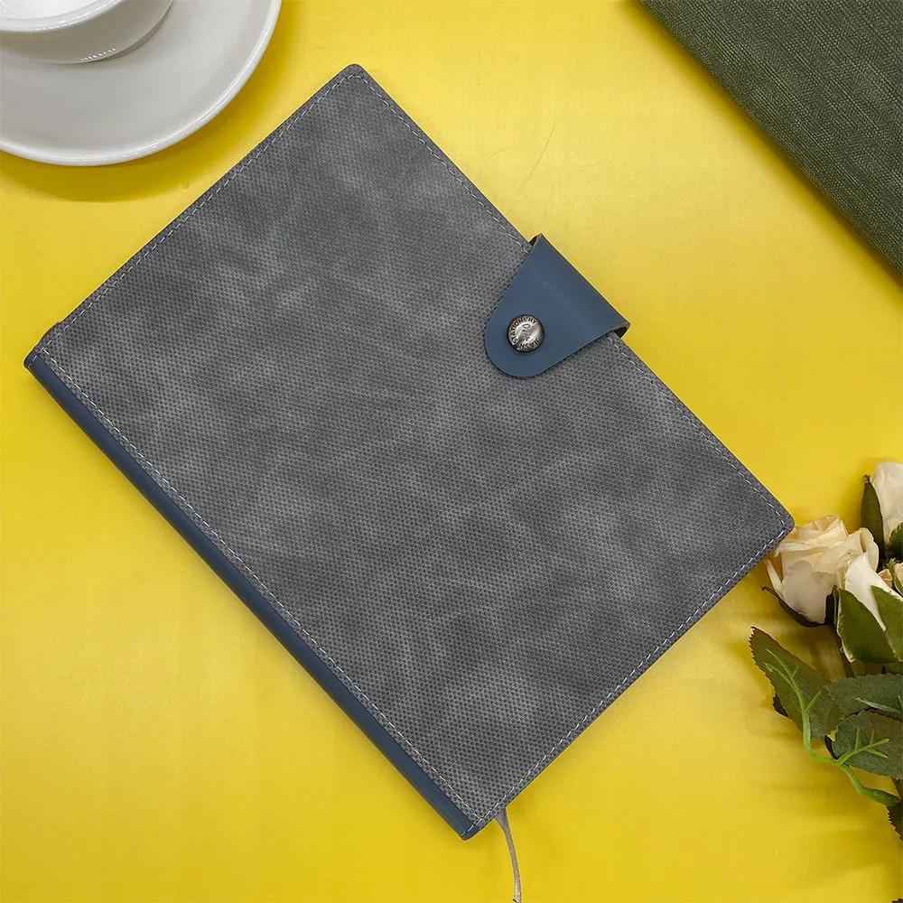 Neu Ankunft Taste Verschluss Soft Cover PU Leder Agenda Notebook