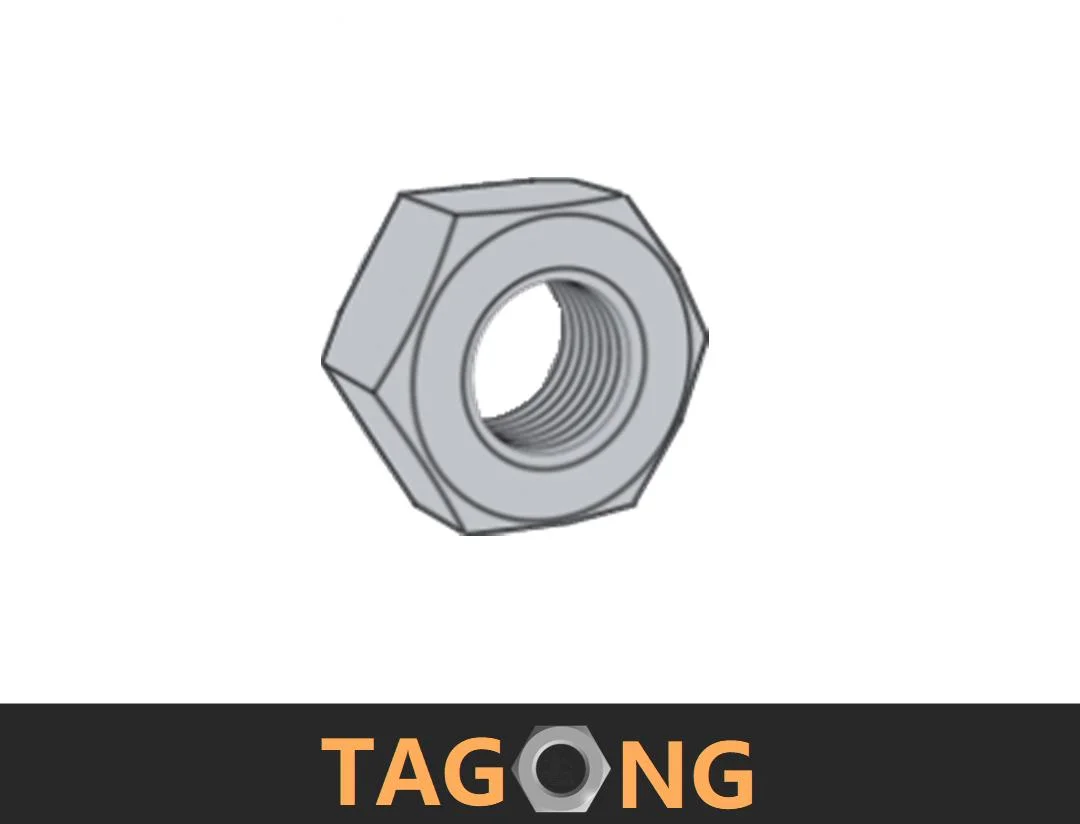 DIN934 Hex Nuts ISO4032 Jam Nuts