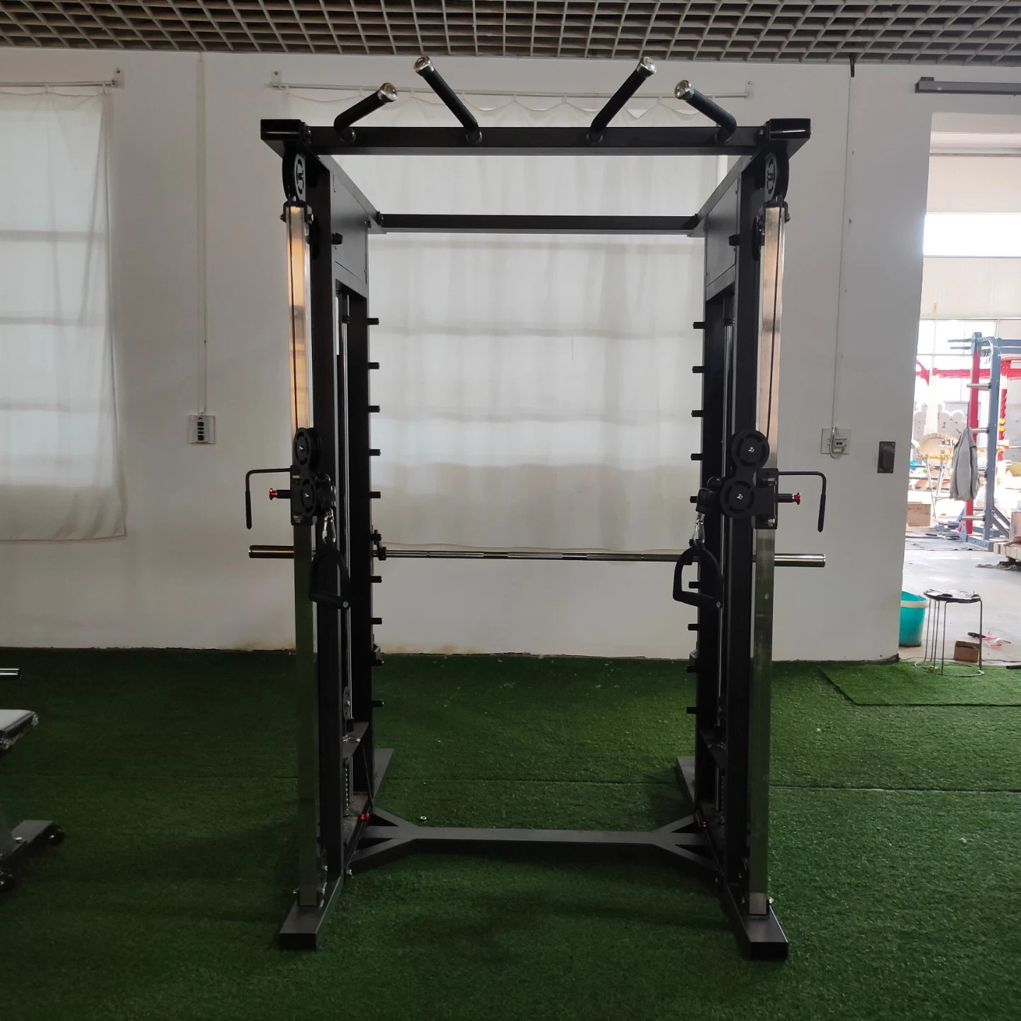 Gimnasio mayorista Smith comercial Marco Multi - la mitad de la Alimentación Funcional sentadilla Rack