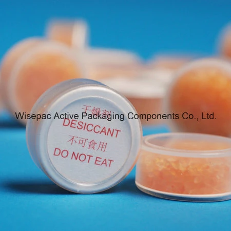 2 Grams Orange Silica Gel Desiccant Canister with DMF Certificate