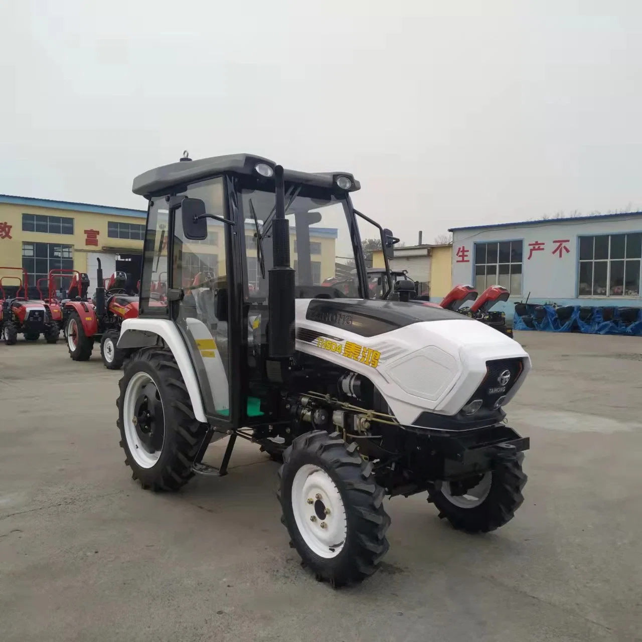 Prix du tracteur agricole Taihong 35HP 40HP 45HP 50HP 55HP.