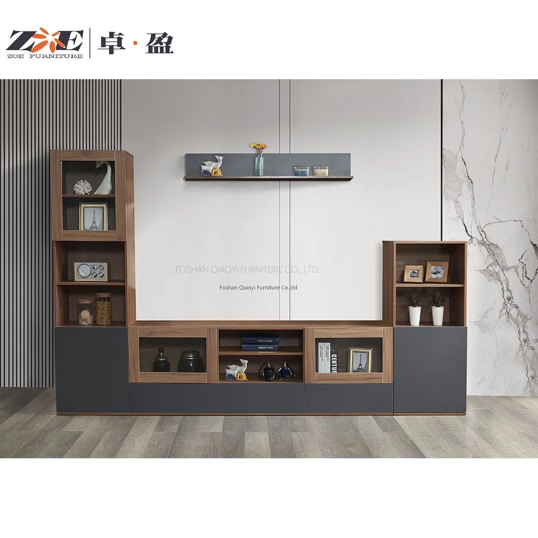 Classic Home Wooden Furniture Wall TV Stand Cabinet Melamine Laminated Board TV Stands