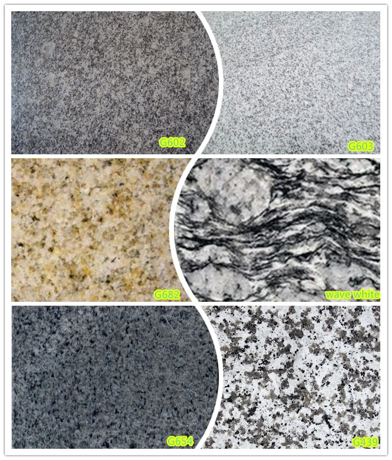 G603/G602/G562/G682/G664/G654/G655/G687 Granite Slab/Tiles/Treade/Staris Yellow/Red/White/Black/Grey/Pink/Green/Brown/Beige/Blue Granite Countertop Marble Tile