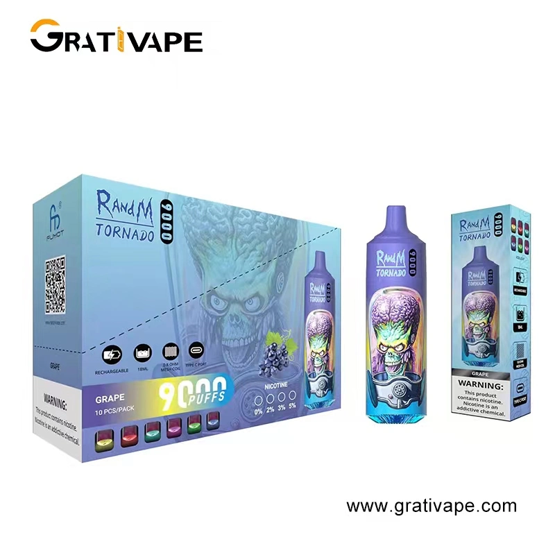 Nuevos Productos nuevos VAPE E Cigarette Vapes 9000 Puffs with MOQ bajo