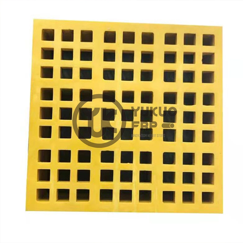 Fire Resistance Anti-Slip FRP GRP Fiberglass Road Drain Covers and Grating