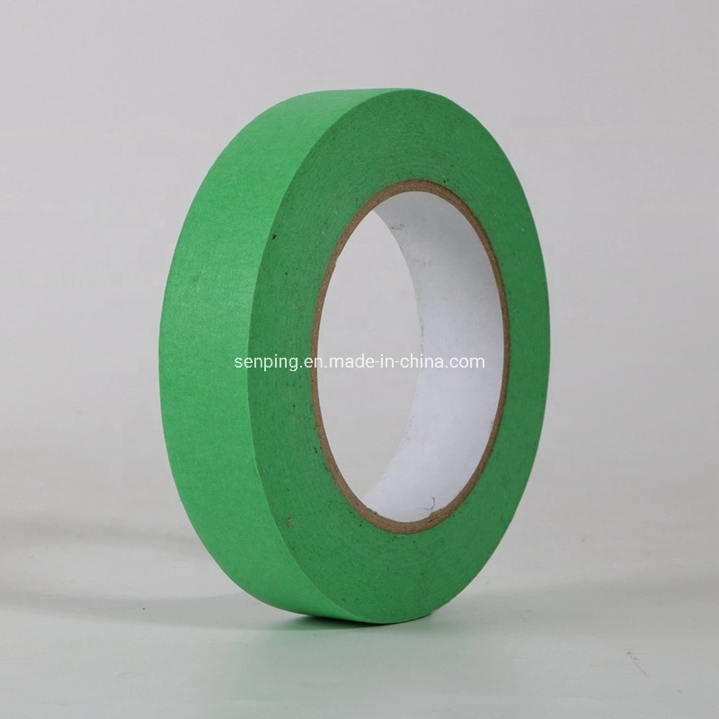 High Temperature Masking Tape Best Selling Items Crepe Paper Masking Tape Best Rubber Adhesive Solvent Autobody Automotive Paper Masking Tape