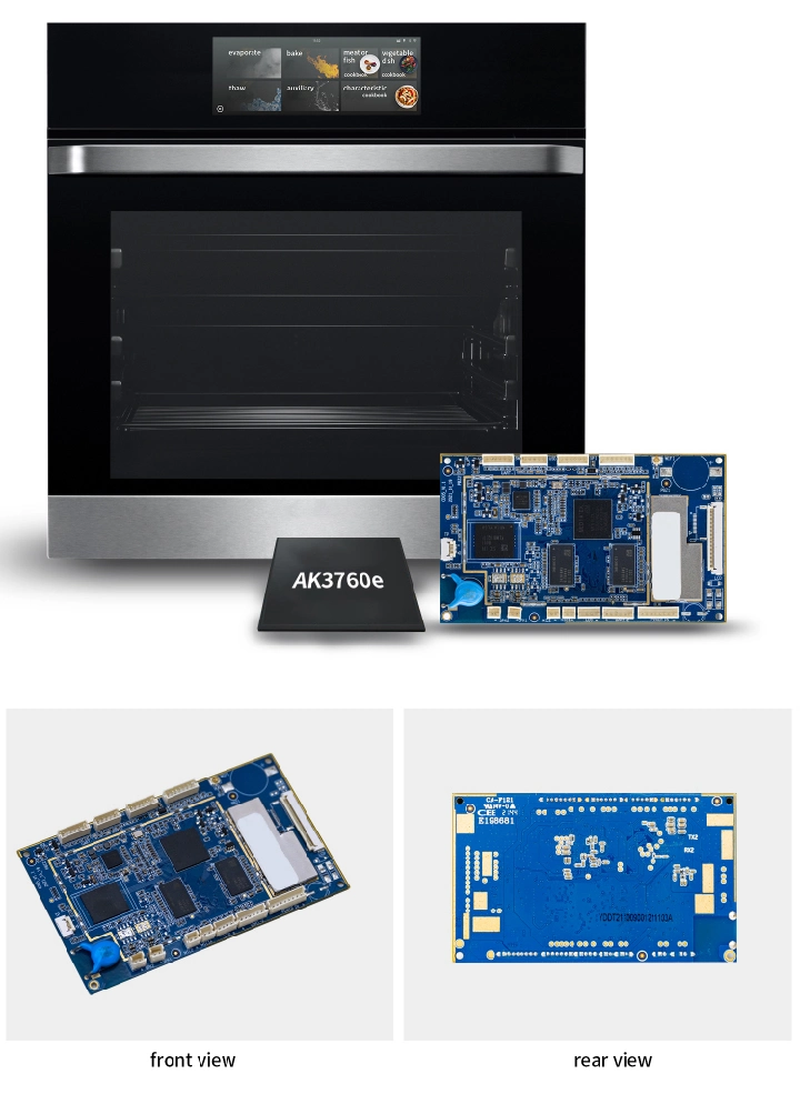 PCBA-Mainboard für Haushaltsgeräte Embedded Mtk8167 von Media Tek Inc unterstützt Android WiFi Bluetooth