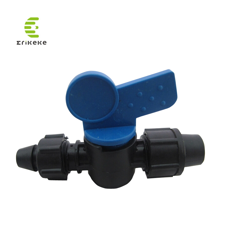 Easy Connect PP Compression Fittings Ball Valve Irrigation Pipe Fittings