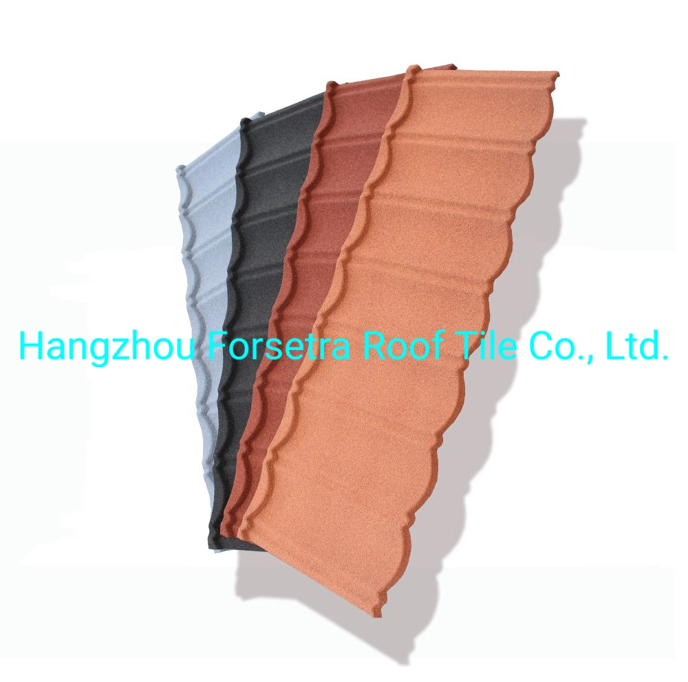 Corrugated Stone Coated Steel Roofing Tile Good Price Construction Materials for Decoration