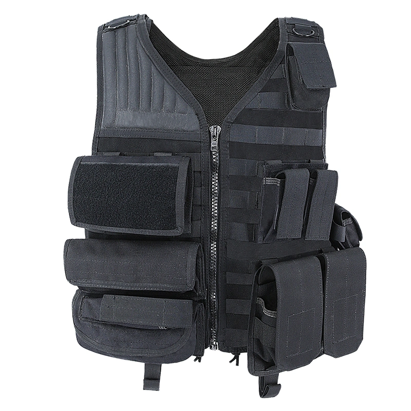 Double Safe Source Factory Polyester Tactical Jacket Ballistic Security Police Vest for Military