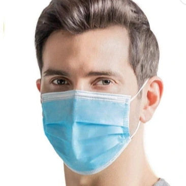 Virus Medical Standard Sanitär Einweg 3 Ply Ohrbügel Gesichtsmaske -50 STÜCK/Karton