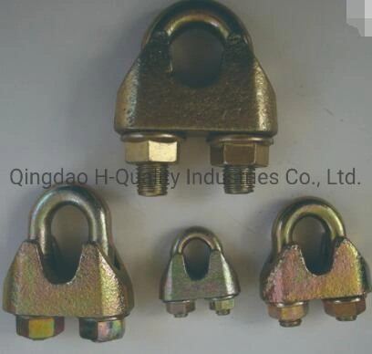 Zinc Plated DIN1142 Malleable Steel Wire Rope Clips for Lifting