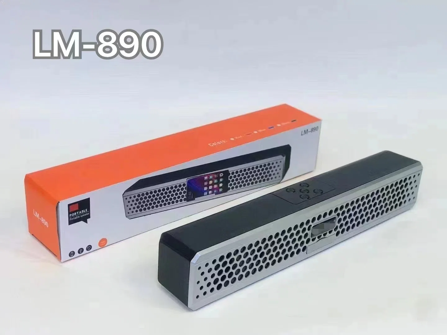 Ld-Lm-890 Mini Portable Audio Sound Bar Subwoofer Home Theater Plug-in HiFi Wholesale/Supplier Bluetooth Speaker