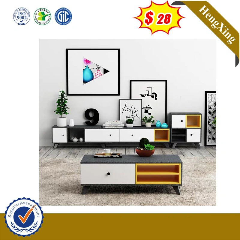 2019 modernes Design Home Nutzung Mission Verzieren einfaches Holz TV Schrank Pb Board TV-Standfuß (UL-9BE298)