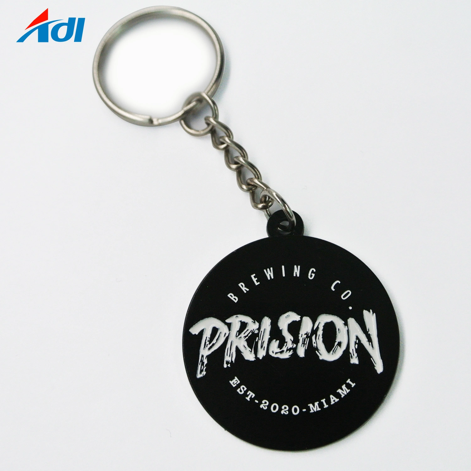 Customizable Metal Art Crafts Engraving Key Ring Fashion Decoration Key Chain Keychain