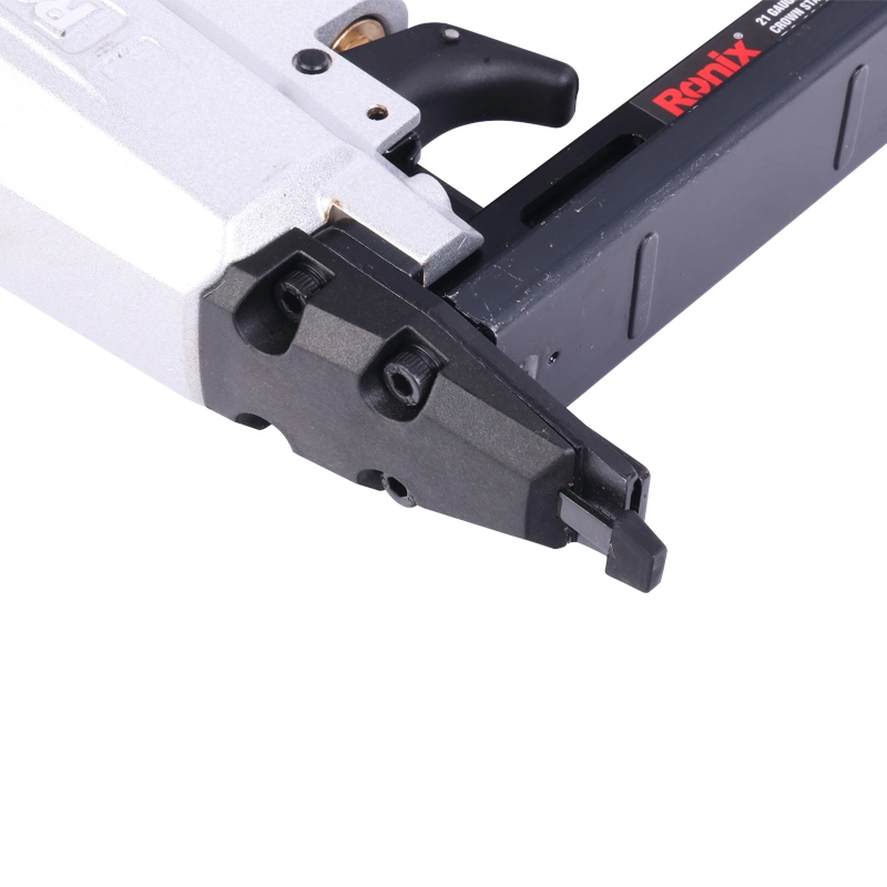 Ronix Neues Modell Ra-8016 60-100psi Druck Nagellackpistole Luft Nailer Crown Hefter