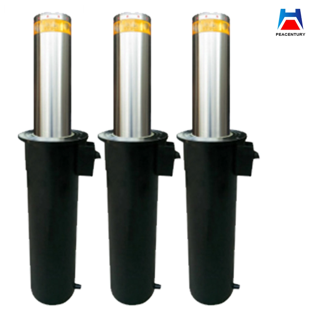 High Security Factory Price Metal Road Safety Barrier Automatic Electric Hydraulic Rising Bollards Antiterrorism