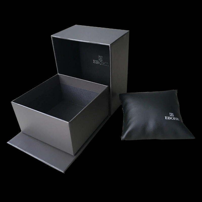 Cajas de reloj de alta calidad de lujo de Custom Black Watch Box