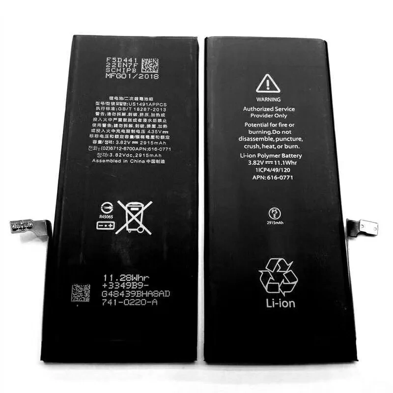 High Capacity Rechargeable Batter Dual IC Strong Protection Battery for for iPhone Xr