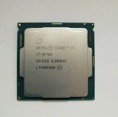 Intel Core I7-8700 Desktop Processor 6-Core up to 4.6 GHz LGA 1151 300 Series 65W Used