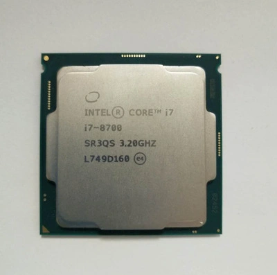 Intel Core i7-8700 Desktop-Prozessor 6-Core bis zu 4,6 GHz LGA 1151 300 Serie 65W verwendet