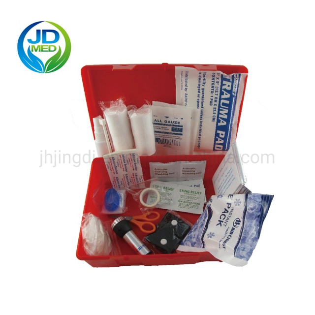 Medical Mini First Aid Kit Box for Gift Car Home Camping Use